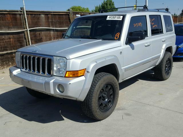 1J8HG58NX6C365782 - 2006 JEEP COMMANDER SILVER photo 2
