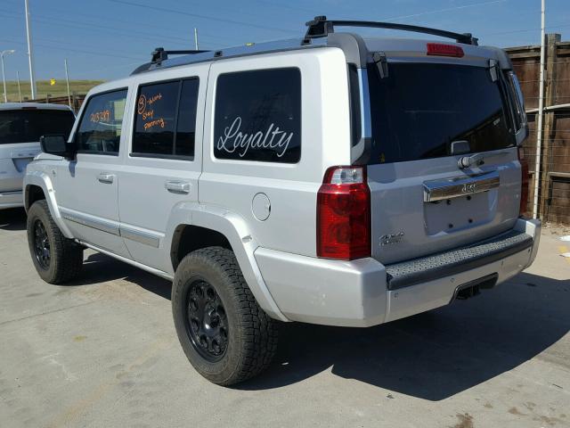 1J8HG58NX6C365782 - 2006 JEEP COMMANDER SILVER photo 3