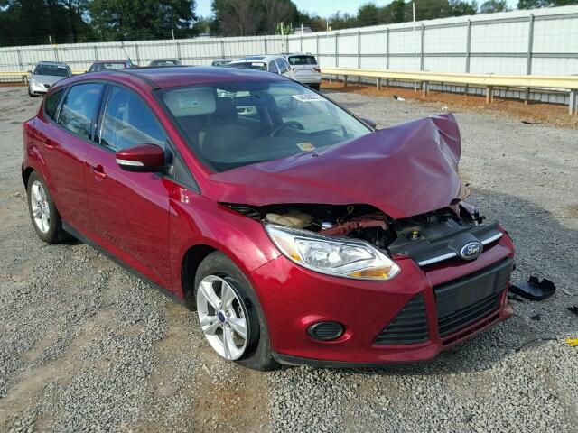 1FADP3K27EL334129 - 2014 FORD FOCUS SE RED photo 1