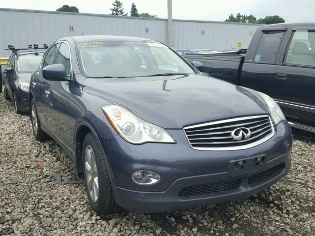 JNKAJ09F08M350448 - 2008 INFINITI EX35 BASE BLUE photo 1