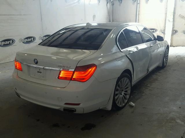 WBAKB83599CY61680 - 2009 BMW 750 WHITE photo 4