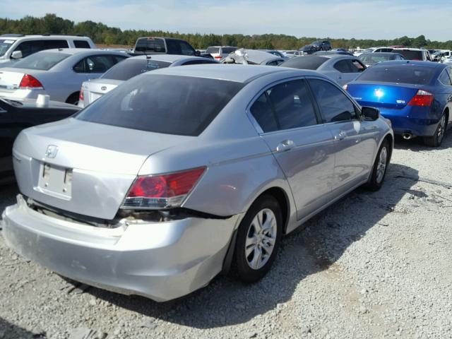 JHMCP26478C011505 - 2008 HONDA ACCORD SILVER photo 4