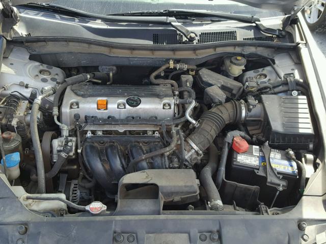 JHMCP26478C011505 - 2008 HONDA ACCORD SILVER photo 7