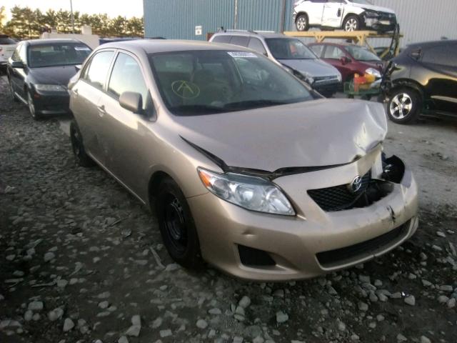 2T1BU4EE4AC387359 - 2010 TOYOTA COROLLA BA GOLD photo 1