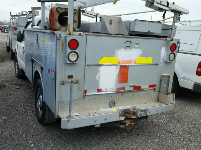 1FDSF30558EC32592 - 2008 FORD F350 SRW S WHITE photo 3