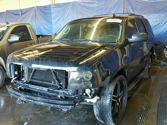 1GNFC13048R217312 - 2008 CHEVROLET TAHOE C150 BLACK photo 2