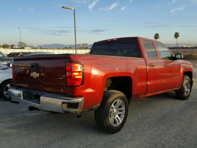 1GCRCREC4EZ284709 - 2014 CHEVROLET SILVERADO BURGUNDY photo 4