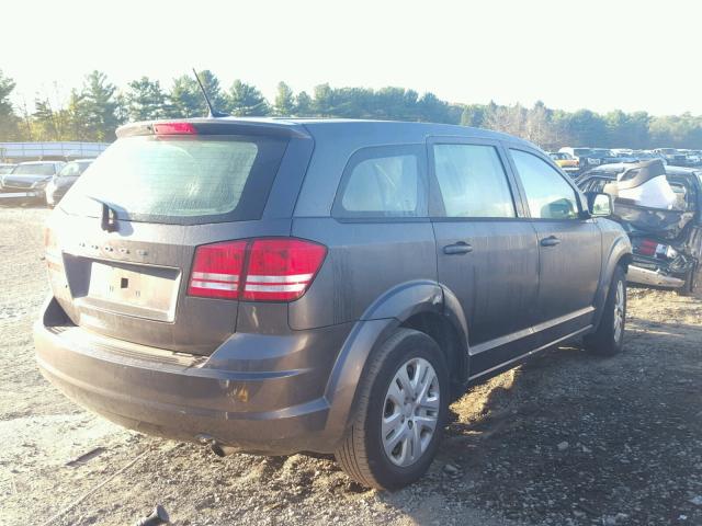 3C4PDCAB2FT695257 - 2015 DODGE JOURNEY SE CHARCOAL photo 4