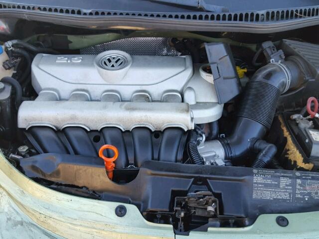 3VWRW31C57M510154 - 2007 VOLKSWAGEN NEW BEETLE GREEN photo 7