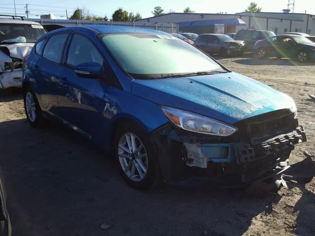 1FADP3K29GL397512 - 2016 FORD FOCUS SE BLUE photo 1