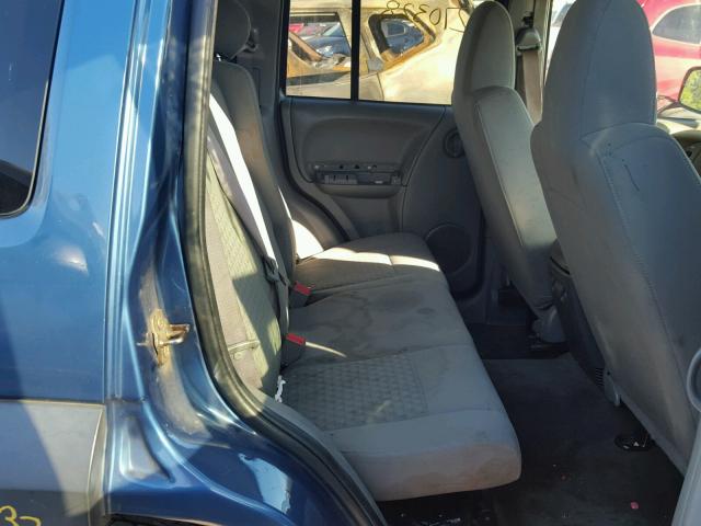 1J4GL48K06W252673 - 2006 JEEP LIBERTY SP BLUE photo 6