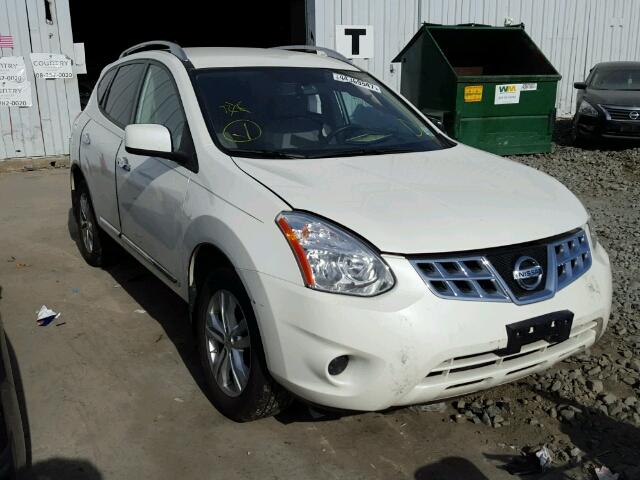 JN8AS5MV8CW389770 - 2012 NISSAN ROGUE S WHITE photo 1