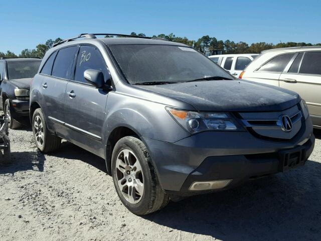 2HNYD28348H519944 - 2008 ACURA MDX TECHNO CHARCOAL photo 1