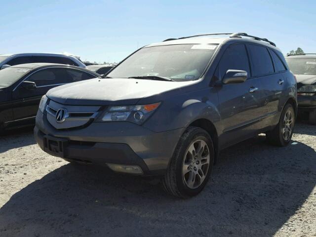 2HNYD28348H519944 - 2008 ACURA MDX TECHNO CHARCOAL photo 2