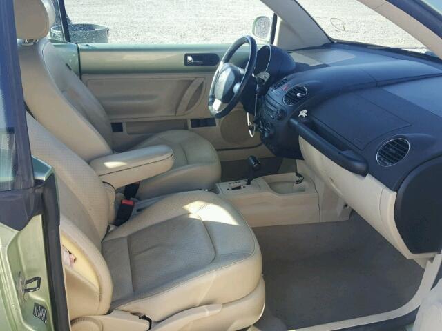 3VWSF31Y37M400250 - 2007 VOLKSWAGEN NEW BEETLE Yaşıl foto 5