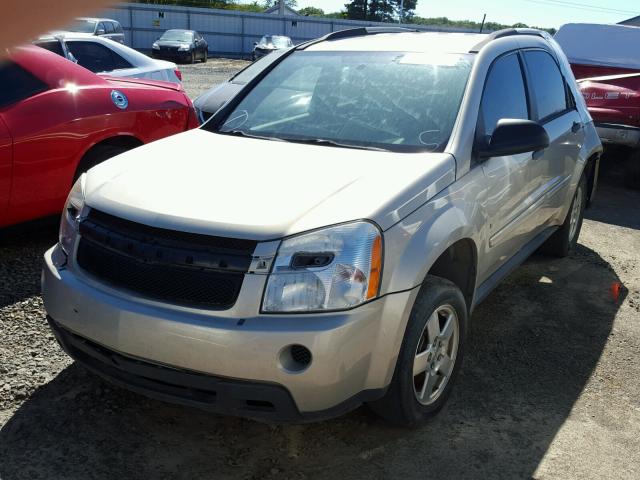 2CNDL13F396211157 - 2009 CHEVROLET EQUINOX TAN photo 2