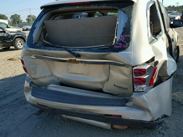 2CNDL13F396211157 - 2009 CHEVROLET EQUINOX TAN photo 9