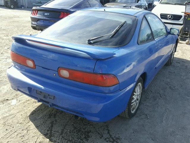 JH4DC43611S002814 - 2001 ACURA INTEGRA GS BLUE photo 4