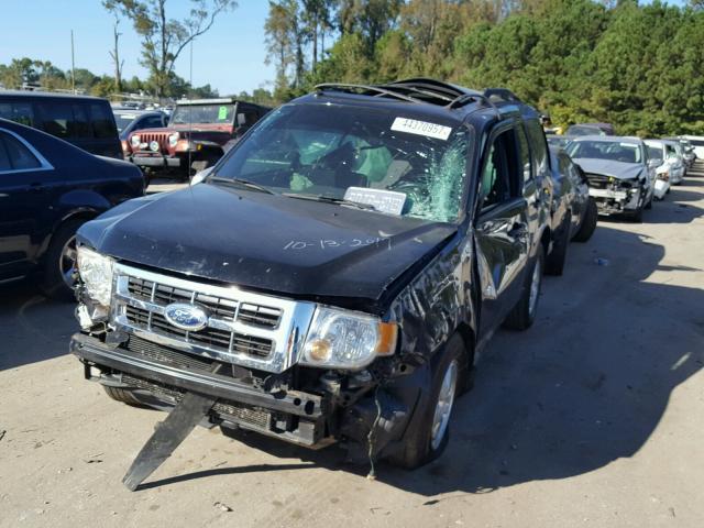 1FMCU0D79CKA65894 - 2012 FORD ESCAPE XLT BLACK photo 2