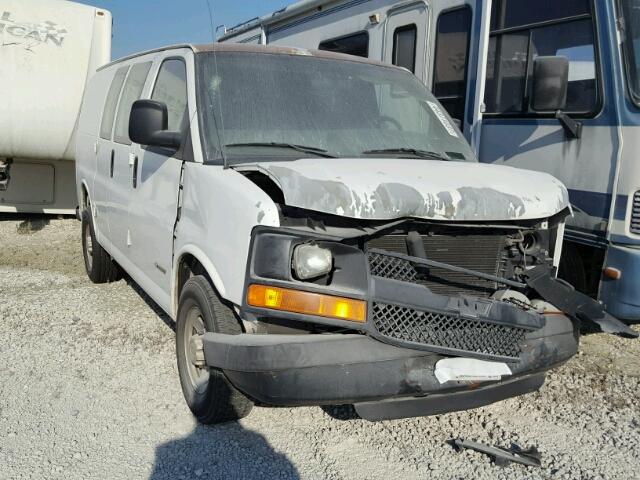 1GCGG25V061140224 - 2006 CHEVROLET EXPRESS G2 WHITE photo 1