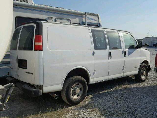 1GCGG25V061140224 - 2006 CHEVROLET EXPRESS G2 WHITE photo 4