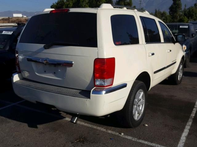 1A8HX58N07F572472 - 2007 CHRYSLER ASPEN LIMI CREAM photo 4