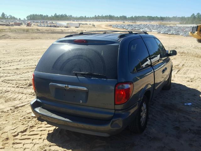 2A4GP54L47R145435 - 2007 CHRYSLER TOWN & COU GREEN photo 4