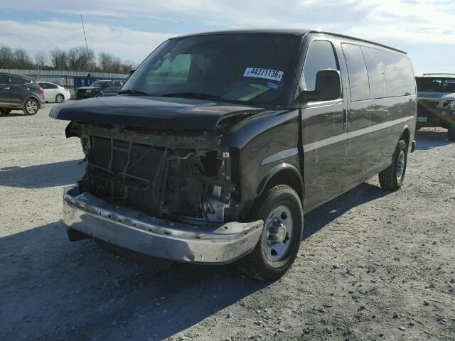 1GAZG1FG3C1154027 - 2012 CHEVROLET EXPRESS G3 BLUE photo 2