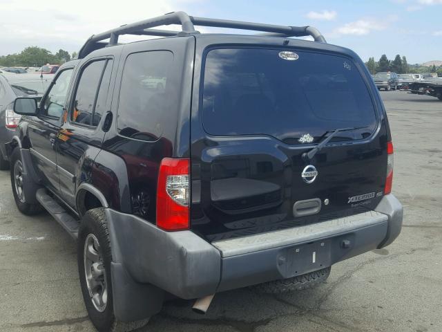 5N1MD28Y34C653434 - 2004 NISSAN XTERRA SE BLACK photo 3