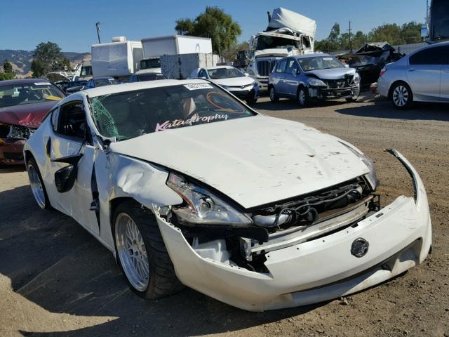 JN1AZ4EH1AM506790 - 2010 NISSAN 370Z WHITE photo 1