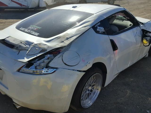 JN1AZ4EH1AM506790 - 2010 NISSAN 370Z WHITE photo 9