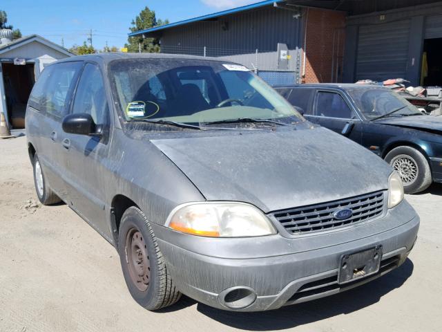 2FMZA51481BA33844 - 2001 FORD WINDSTAR L GREEN photo 1