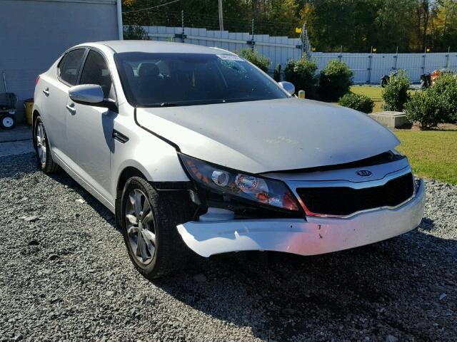 5XXGN4A75CG058191 - 2012 KIA OPTIMA EX SILVER photo 1