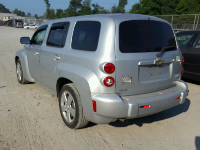 3GNCA13B69S566500 - 2009 CHEVROLET HHR LS Plata foto 3