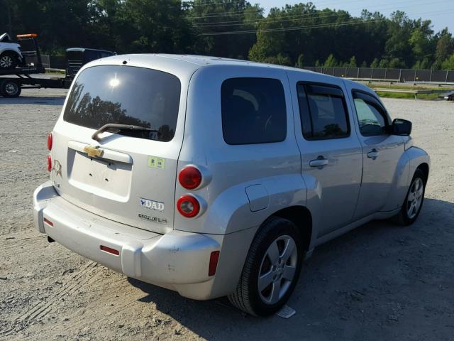 3GNCA13B69S566500 - 2009 CHEVROLET HHR LS Plata foto 4