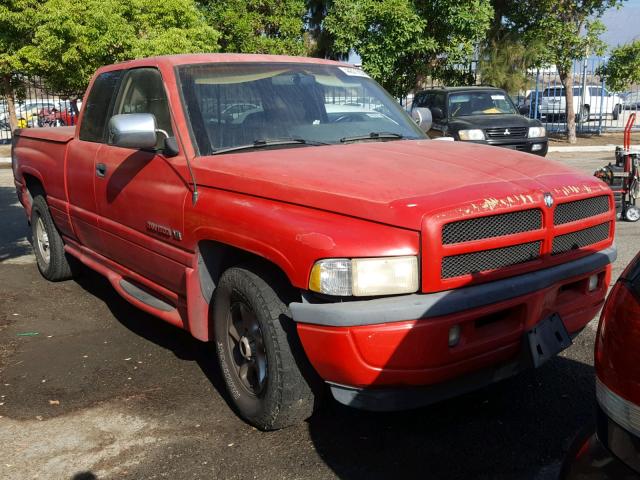 3B7HC13ZXVG748705 - 1997 DODGE RAM 1500 RED photo 1