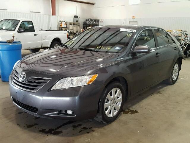 4T1BE46K89U371676 - 2009 TOYOTA CAMRY BASE CHARCOAL photo 2