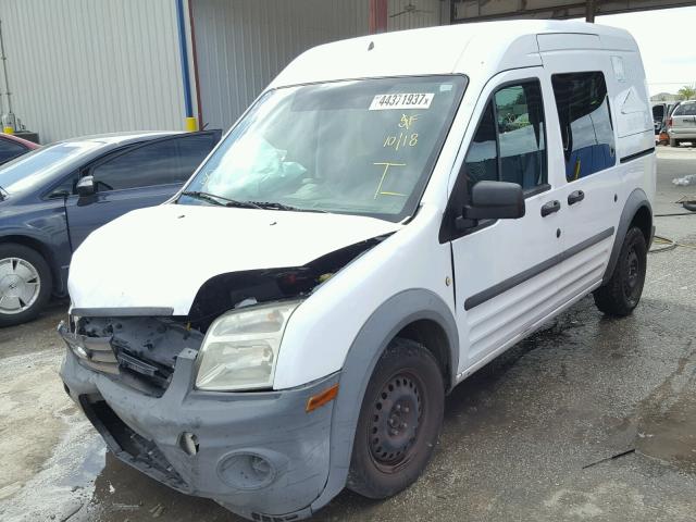 NM0LS6AN7AT002720 - 2010 FORD TRANSIT CO WHITE photo 2