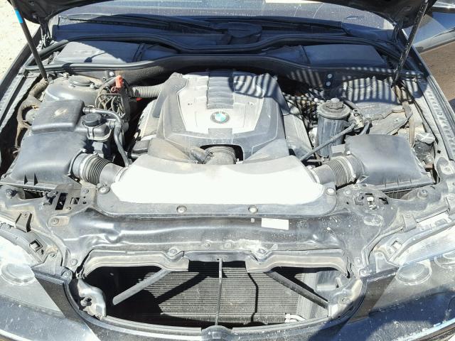 WBAHL83516DT06803 - 2006 BMW 750 I BLACK photo 7