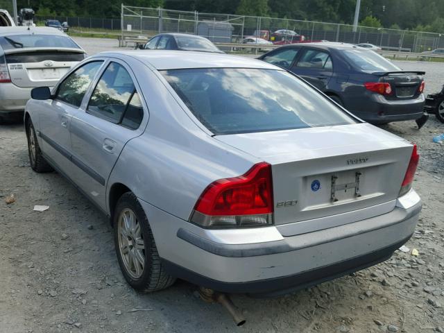 YV1RS61T542392068 - 2004 VOLVO S60 Plata foto 3