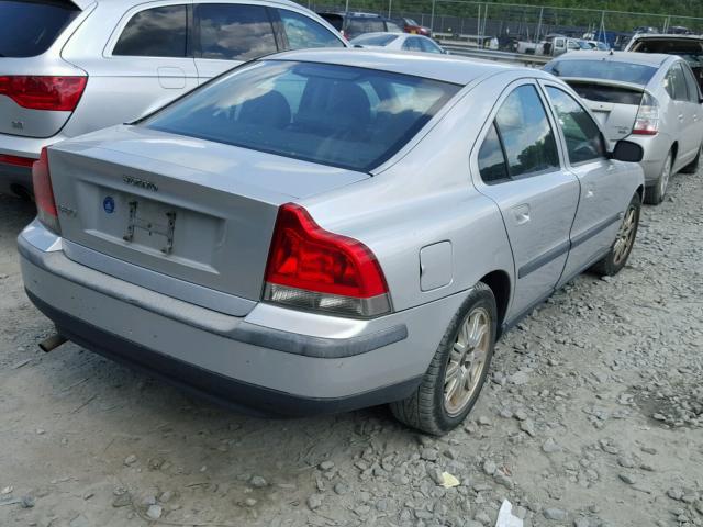 YV1RS61T542392068 - 2004 VOLVO S60 Plata foto 4