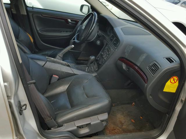 YV1RS61T542392068 - 2004 VOLVO S60 Plata foto 5