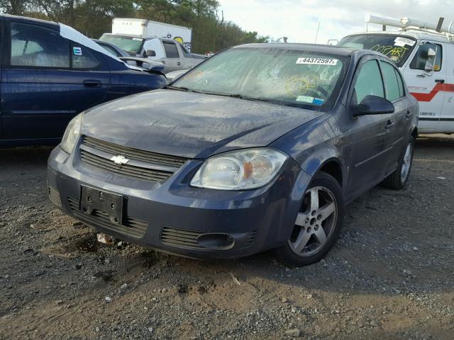 1G1AL58F987165526 - 2008 CHEVROLET COBALT LT GRAY photo 2