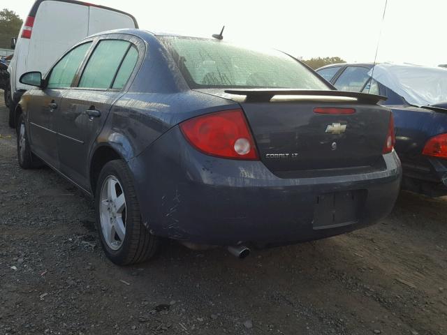 1G1AL58F987165526 - 2008 CHEVROLET COBALT LT GRAY photo 3