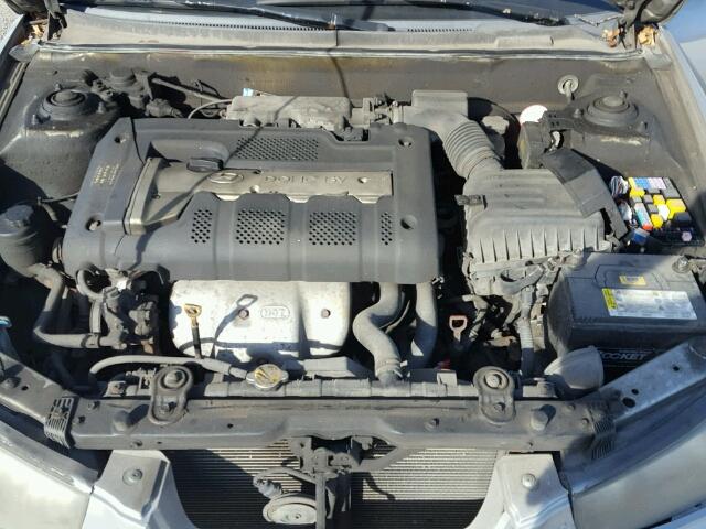 KMHDM45D41U137540 - 2001 HYUNDAI ELANTRA GL SILVER photo 7