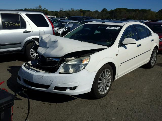 1G8ZV577X7F203701 - 2007 SATURN AURA XR WHITE photo 2