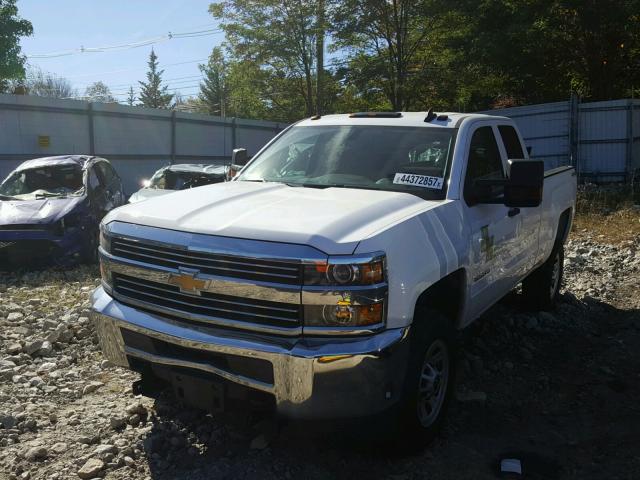 1GC2KUEG7FZ553748 - 2015 CHEVROLET SILVERADO WHITE photo 2