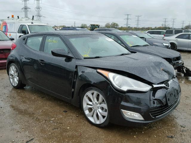 KMHTC6AD0DU106922 - 2013 HYUNDAI VELOSTER B BLACK photo 1