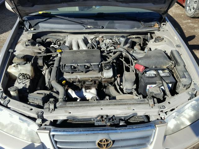 4T1BF22K9YU940492 - 2000 TOYOTA CAMRY TAN photo 7