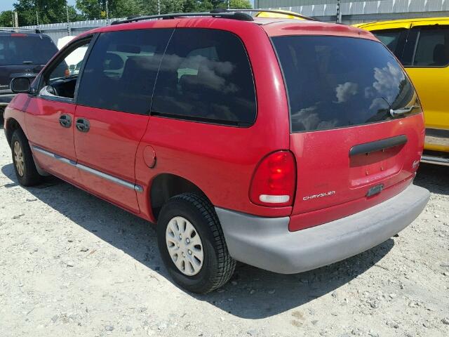 2C4FJ25B3YR857525 - 2000 CHRYSLER VOYAGER RED photo 3